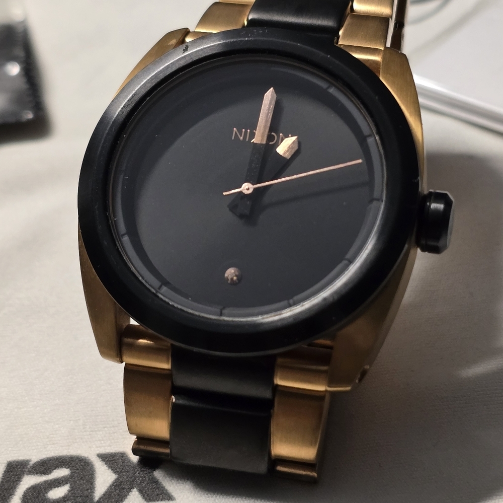 Primitive x Nixon Kingpin Watch Rose Gold / Black
